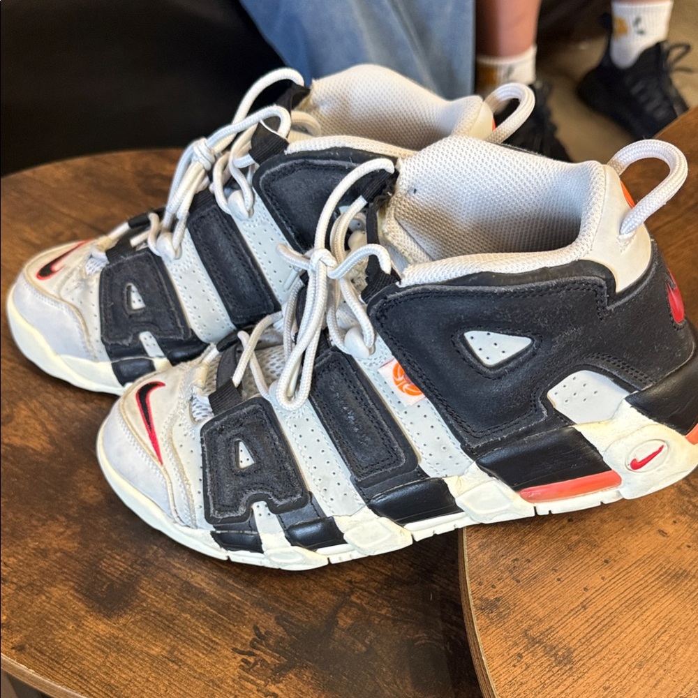 Nike Kids Black and White Air Sneakers